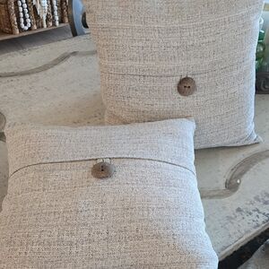 Host Pick 🎉 Two Pottery Barn Outdoor Throw Pillows.